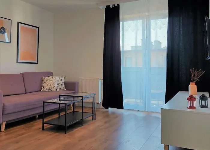 Uroczy Apartament 2 I Bezplatny Parking Na Miejscu
